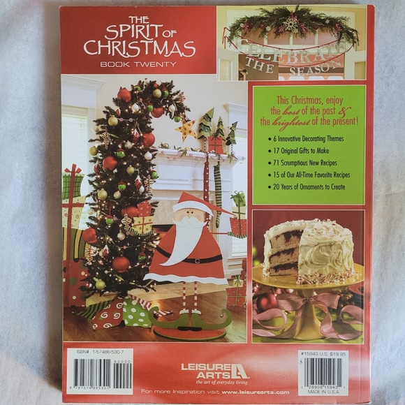The Spirit of Christmas 20th Anniversary Edition by Leisure Arts - Picture 2 of 6